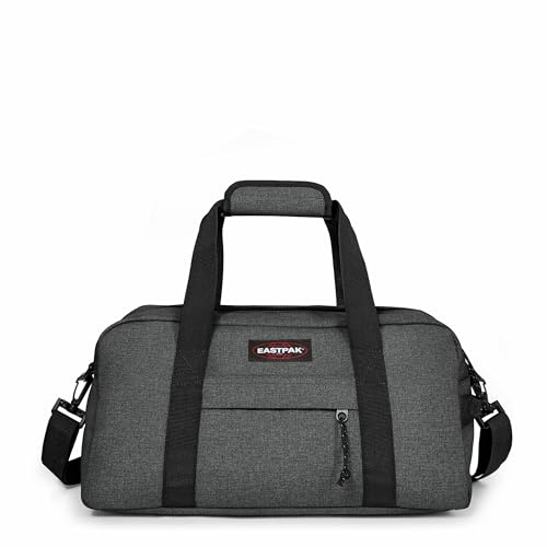 Eastpak COMPACT + Travel Duffle, 23 x 44 x 21 cm, 24 L - Black Denim (Grey)