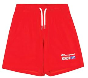 Champion Jungen Legacy Boy - Graphic Shorts Pants, Red (RS011),