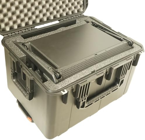 Case Club QSC LA108 Powered Line Array Lautsprechergehäuse, vorgeschnitten, wasserdicht, strapazierfähig, luftdicht, versandbar