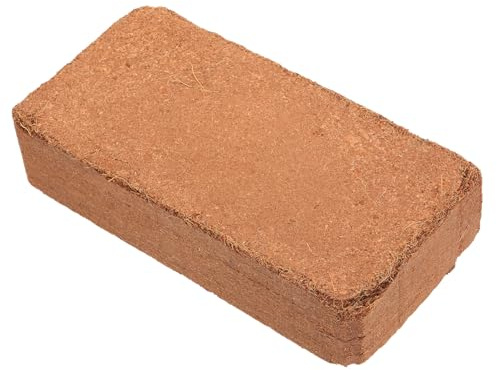 NUOBESTY Bloc de Terreau Compressé Organique pour Semis et Succulentes Bloc de Culture pour Plantes d'Intérieur Rétention d'eau Facile à Hydrater et Transplanter Emballage