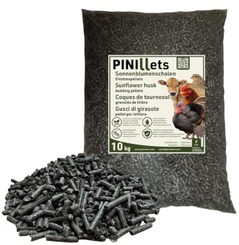 PINI Solrosskålar pellets 10 kg ströpellets strö