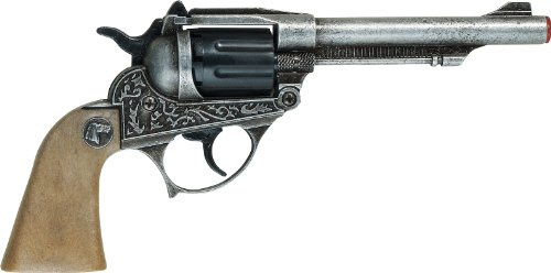 Villa Giocattoli 1592 - Pistola in Metallo Alabama Grigio Anticato