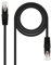 Nanocable 10.20.0401-BK - Câble de réseau CAT6 UTP (1 m) couleur noir