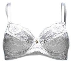 Belseno Lepel Reggiseno in Pizzo Balconcino Coppa B art. 251 colori Bianco Nero e Fard - Nero 4
