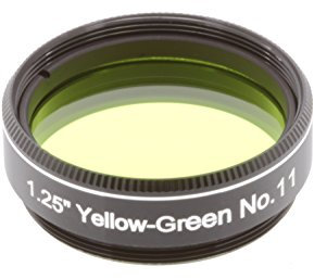 Explore Scientific Filter 1.25 Gelb-Grün Nr.11 für Teleskope, 0310269