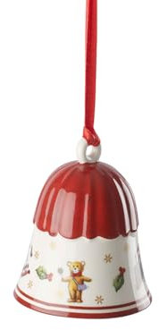 Villeroy und Boch Glocke Figur, Hartporzellan, Weiß, 7 cm