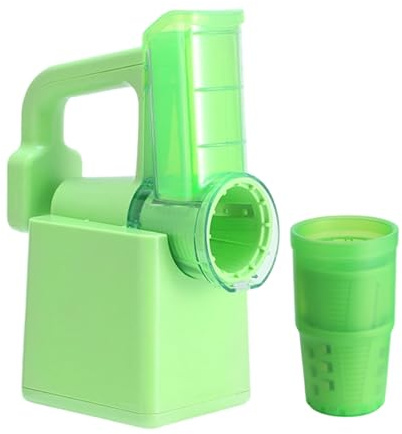 Rallador eléctrico de verduras y molinillo de queso con procesador de alimentos recargable de acero inoxidable, utensilio de cocina, picador de alimentos para queso duro