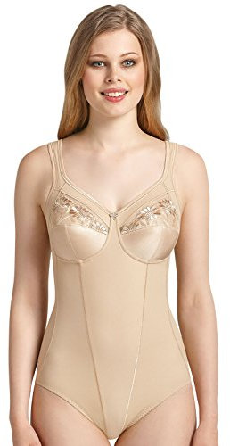 Anita Damen Formender Body Komfort Entlastungs-Korselett Safina, braun (Haut), 95D