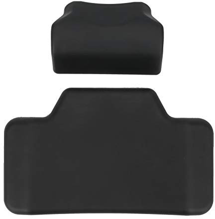 Joyzan Motorcycle Backrest, Universal Motorbike Top Box Back Rest Cushion Pad Luggage Bags Rack Tail Box Trunk Saddlebag Passenger Mat Rear Case Replacement Accessory Supplies for Most Models Black