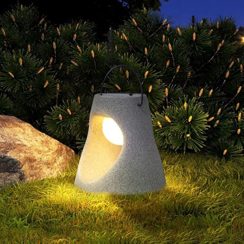 UUFFOO SOLAR Solarlampen für Außen wiederaufladbare Batterie, solarkugeln für den garten IP44 Wasserdichtf gartenbeleuchtung für Villa Gehweg Garten Weg.