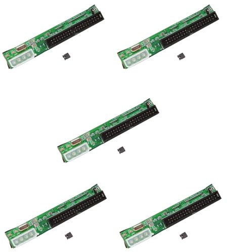 Spactz 5X 7+15Pin 2.5 Female to 3.5 Pouce Ida to IDE Adaptateur Convertisseur 40 Pin Port pour 133 100 HDD CD Dvd Série