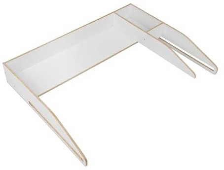 hauck Combine N Change, vit – byråfäste för lådor 108 x 50 cm, t.ex. IKEA Hemnes byrå, storlek 104 x 78 x 15 cm, tillverkad av FSC-certifierat trä