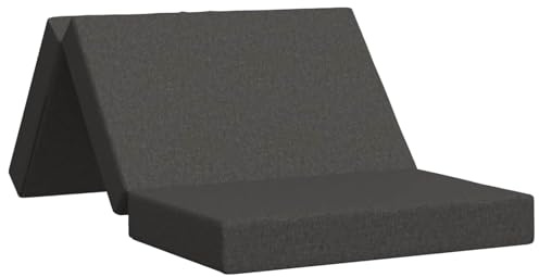 vidaXL Fällbar Soffbed 100 x 67 x 45 cm Mörkgrå