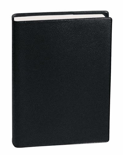 QUO VADIS - Skoldagbok - 2025-2026 - Textagenda 21 - Dagbok - Fransk - Impala Black - 12 månader september-augusti - 13 x 21 cm - vitt papper
