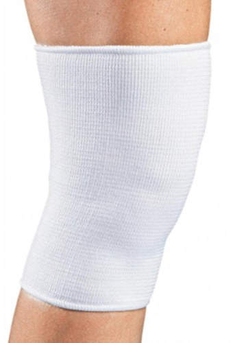 2 x XL White Knee Support Elastic Arthritis Bruice Injury Sleeve Bandage Brace Wrap
