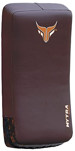 Mytra Fusion schlagpolster Curved Muay Thai Pads für MMA, Training, Boxen, Kicks Punches, Taekwondo, Kampfsport und Kampfsport X 1 Einheit Single