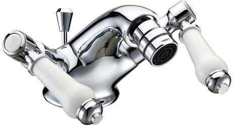 Otra Chrome Bidet Mono Mixer & Slotted Pop-up Waste