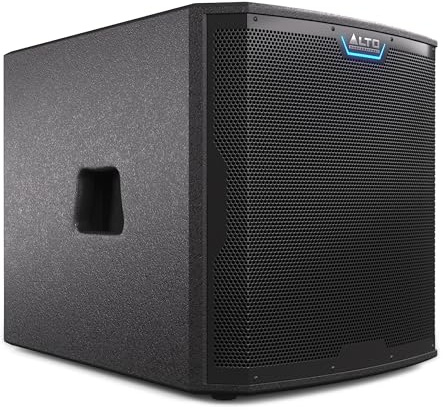 ALTO TS15S 2500 Watt 15-Zoll Subwoofer, Aktiver PA-Lautsprecher mit 6 DSP-Modi, Einfacher Aufbau, 132dB, 3-Zoll Schwingspule, Druckvoller Bass
