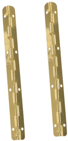 ERINGOGO 2pezzi Cerniere in Ferro Per Scatole Legno Cerniere Retrò Per Portagioie Cerniere Decorative Per Scatole Legno Cerniere Lunghe Per Gioielli Per Pianoforte Per