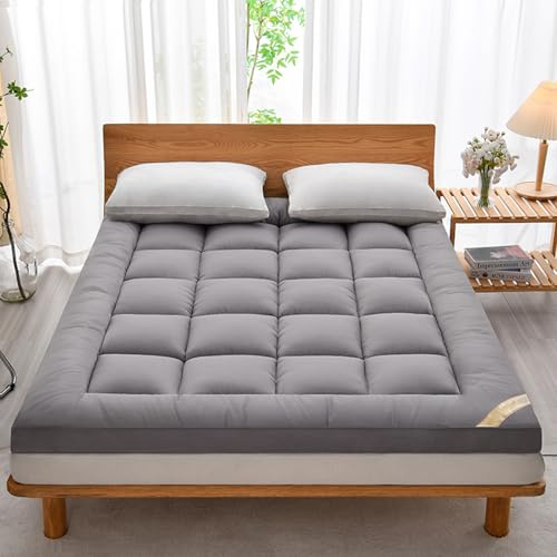 Colchón plegable, suave y transpirable, ropa de cama gruesa de doble capa para familias, sofás y camping al aire libre