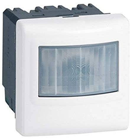 Legrand 078454 ECO2 Mosaic Détecteur de Mouvements, 3 Fils, Toutes Lampes, 2 Modules, Blanc