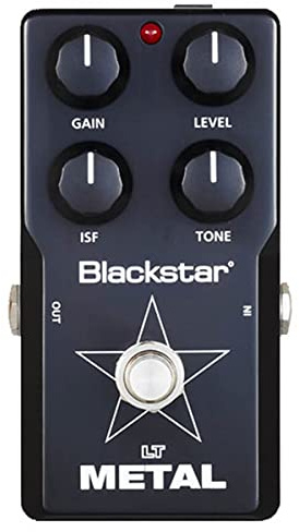 Blackstar LT Metal Distortion Electric Guitar Effects Compact Stompbox Pedal (LT-Metal)
