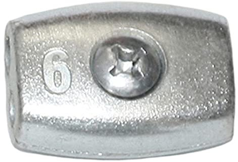 2 Stück Eiform Drahtseilklemme für Drahtseil 6 mm Seilklemme Klemme Verzinkt