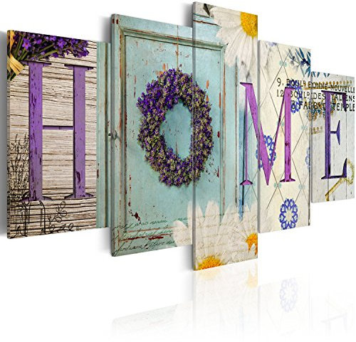 murando Acoustic Canvas Wall Art Home 225x112 cm / 89 x 44 picture with acoustic foam sound absorption print image Artwork 5 pcs room acoustics soundproofing 020110-123