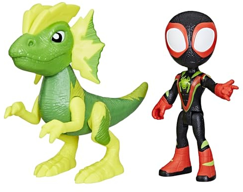 SPIDEY AND HIS AMAZING FRIENDS Hasbro Marvel HERO DINO WEBS MILES