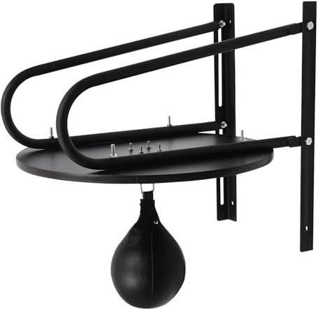 Hastighetspåse för boxning, punching bag väggmontering, höjd justerbar boxning reflex boll hastighetspåse, punchingboll för boxning för vuxna män och kvinnor barn