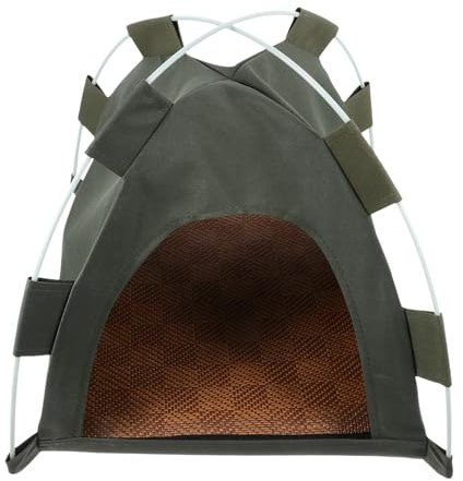 iplusmile Faltbares Atmungsaktives Haustier-Zelt Gemütliches Katzen Welpenschlafzelt Leichtes Sicheres Katzenhaus Für Drinnen Und Draußen Waschbar Für Kätzchen Und Kleine Hunde