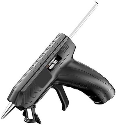 Pistola Silicona Caliente, Pistola de pegamento de fusión en caliente inalámbrica, herramienta de pegamento de fusión en caliente de 3,6 V 40W, herramienta de temperatura de calor recargable por USB,