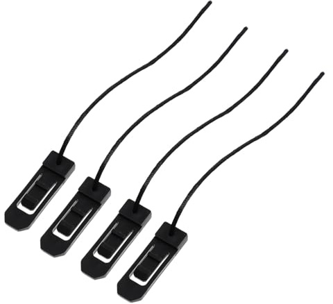Healeved 4 Piezas de Cierre Divisor de Agua para Base de Timón Fija Hebilla de Sujeción para Aleta de Tabla de Surf Accesorio Resistente y Mediano para Paddle Surf y Kayak