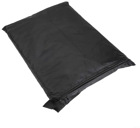 Minhe Cubierta de estante Oxford 420D impermeable con cremallera y bolsillo de almacenamiento para estanterías de pie, garaje, almacén, jardín, patio, protección contra la humedad (91 x 46 x 183 cm)