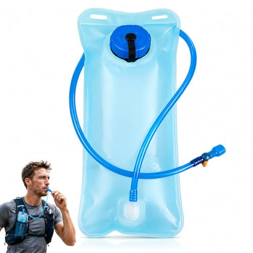 OISJHW Poche Hydratation, 2L Poche à Eau, Réservoir d'eau de Sport, Sacs D'hydratation Portable pour la Randonnée Camping Cyclisme