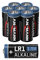ANSMANN LR1 1,5V Alkaline Batterie - 8er Pack Lady N Batterien geeignet für Alarmanlagen, Heizungsthermostaten, Sensoren, Alarmanlagen & vieles mehr - Einwegbatterie