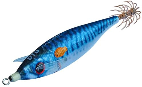 DTD Tonanara Köderköder für Kopfhörer, leuchtendes Garn bei Nacht und geeignet zum Angeln von Oktopus, Seppia, Magneten Ballistic Real Fish 3.0 Mackerel