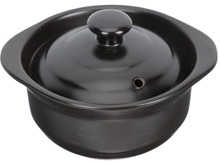 FUNOMOCYA Cazuela Resistente al Calor para Estofados y Sopas Olla Multiusos para Cocina Doméstica Apta para Vitrocerámica con Interior Antiadherente y Diseño Ergonómico Seguro