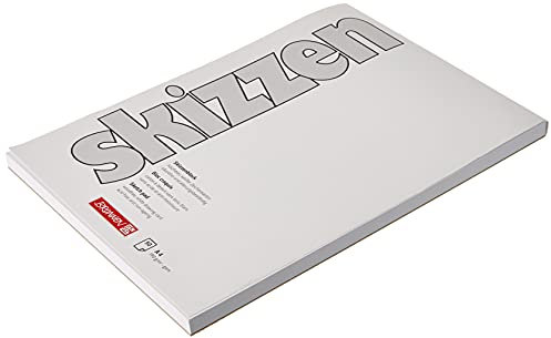 BRUNNEN Skizzenblock | A4, 50 Blatt