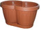 GAP-Aktuell Balkonkasten Begonia 30 cm 2er mit Untersatz - Qualität Made in Europe - absolut wetterfest/Blumenkasten