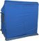 Prime Tech Heckzelt Anbauzelt Klappzelt 200x200x200 cm – Erweiterung zum Autodachzelt, blau