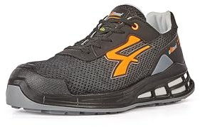 U-Power Red Premium Irvin, Scarpe Antinfortunistiche Basse con Tomaia in Nylon Traspirante, Puntale AirToe Aluminium, Suola Infinergy, Sistema Antiperforazione (41)