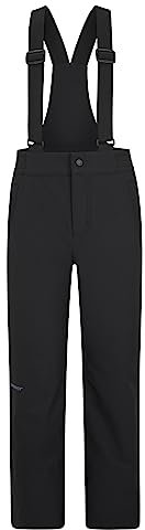 Ziener Kinder ABOL Ski-Hose, Schnee-Hose | wasserdicht, Winddicht, warm, Black, 164