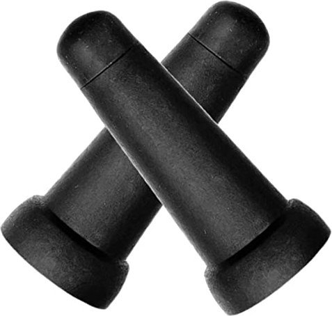 TENDYCOCO 2stücke Regenschirm Spitzenkappen Rutschfeste Wasserdichte Gummikappen Für Lange Stab Sonnenschirme Zubehör Für Regenschirmreparatur Und Schutz