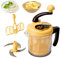 Sghtil CHILI CHILI MANUEL, moulin à viande,Déchiqueteuse à main réutilisable - Cutter de fruits portable, hacheur à main multifonctionnel pour légumes, viande, noix