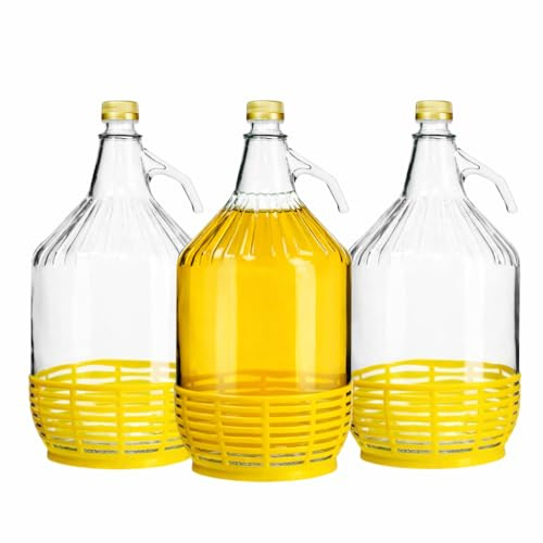 Made in Home Boule en verre de 5 L, avec fermeture à vis (2)