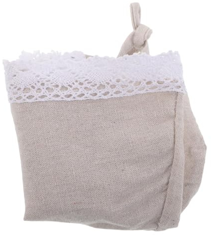 UKCOCO Doublure De Rechange en Tissu Naturel pour Panier en Osier 16.14X9.45X7.48 Pouces Housse DéCorative Respirante pour Panier Et Rangement Style ChampêTre