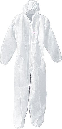 Desechables de traje de protección 1 pieza Blanco Tamaño 5 (XXL)