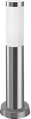 FORLIGHT Koral Baliza Exterior de Jardín Resistente al Agua IP55. Poste de Luz. Lámpara Bolardo de Acero Inoxidable 23W.
