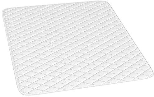 Vitalispa Matratzenschoner, Weiß, 180 x 200 cm Versteppung, maschinenwaschbar zur einfachen Reinigung und Pflege